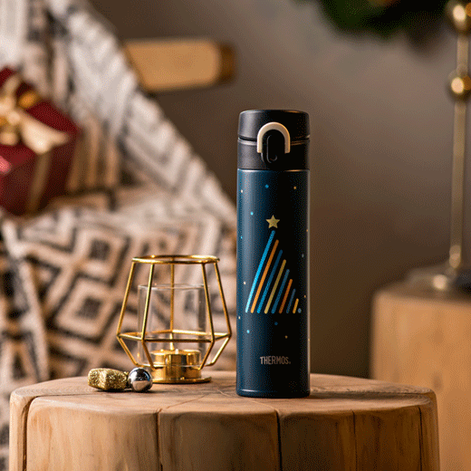 Thermos杯瓶壺thermos膳魔師保溫瓶_jni401系列_400mlJNI401MTBK