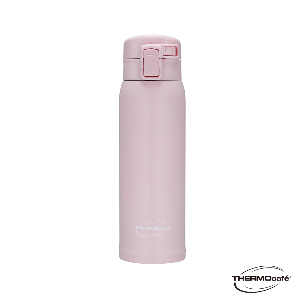 【THERMOcafe' 凱菲】不鏽鋼真空保溫瓶480ml-粉色
