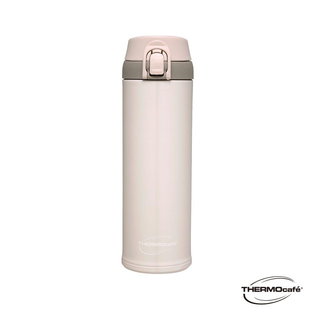 【THERMOcafe' 凱菲】不銹鋼真空保溫瓶480ml-奶茶色