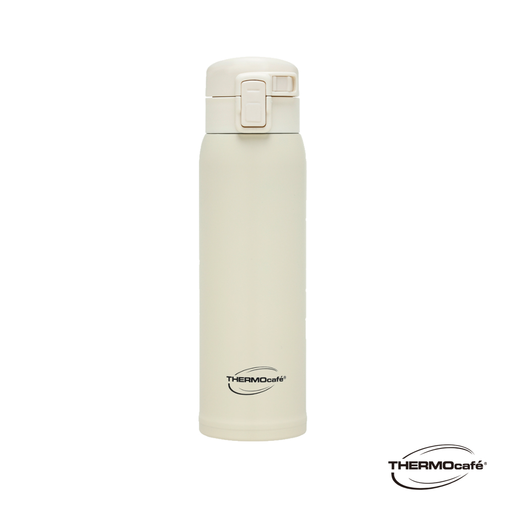 【THERMOcafe' 凱菲】不鏽鋼真空保溫瓶480ml-白色