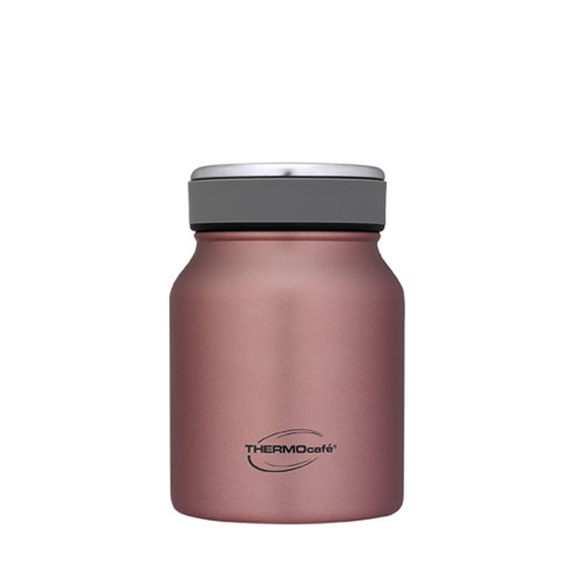 【THERMOcafe' 凱菲】不銹鋼真空保溫食物罐_500ml_玫瑰金色