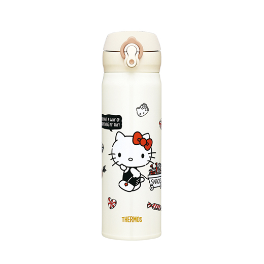 【THERMOS膳魔師】保溫瓶_jnl-502kt系列_500ml_Hello Kitty零食篇