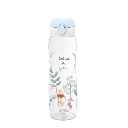 【THERMOS膳魔師】輕水瓶_tb-700系列_700ml_小熊維尼(花園篇)