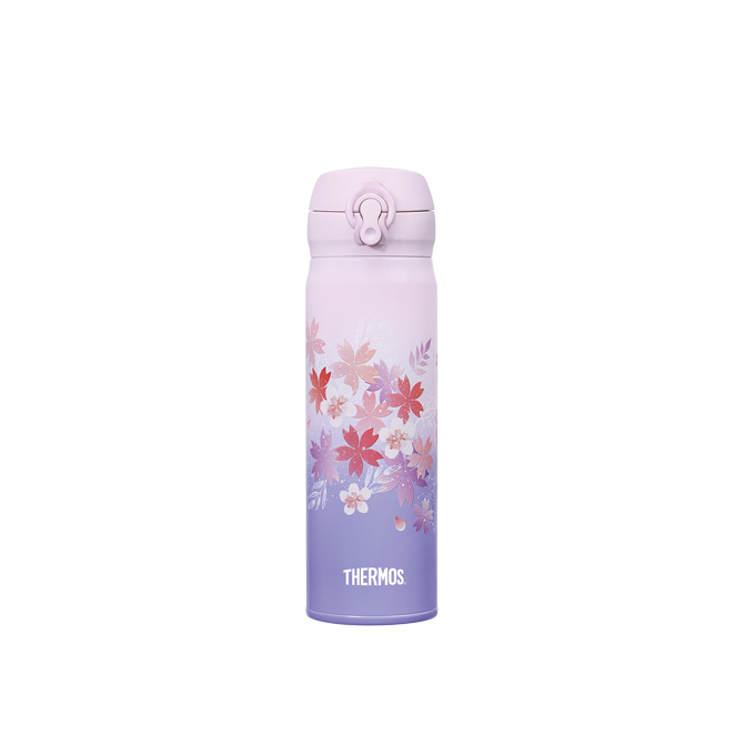 【THERMOS膳魔師】保溫瓶_jnl-500系列_500ml_櫻花