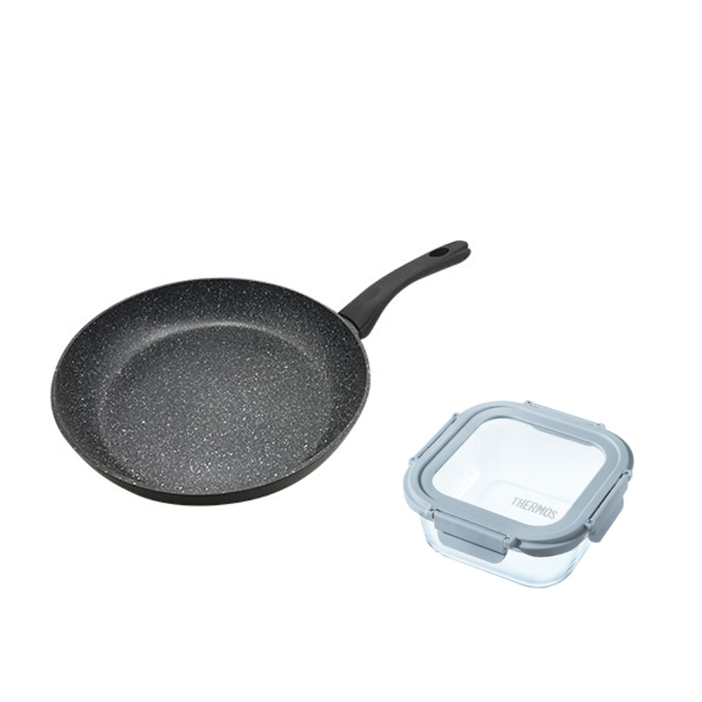【BEKA貝卡】Kitchen Roc晶石鍋系列 單柄平底鍋28cm【活動專區商品】
