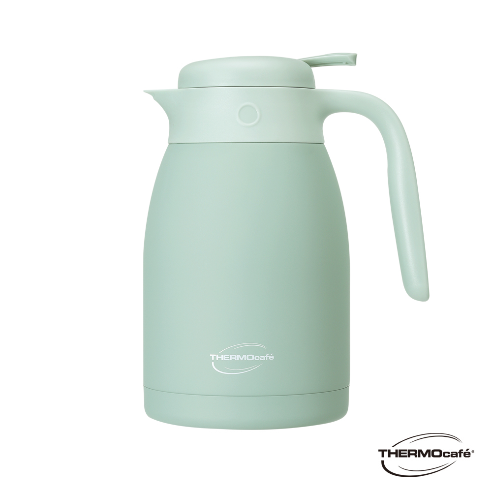 【THERMOcafe' 凱菲】不銹鋼真空保溫壺_1500ml_薄荷綠