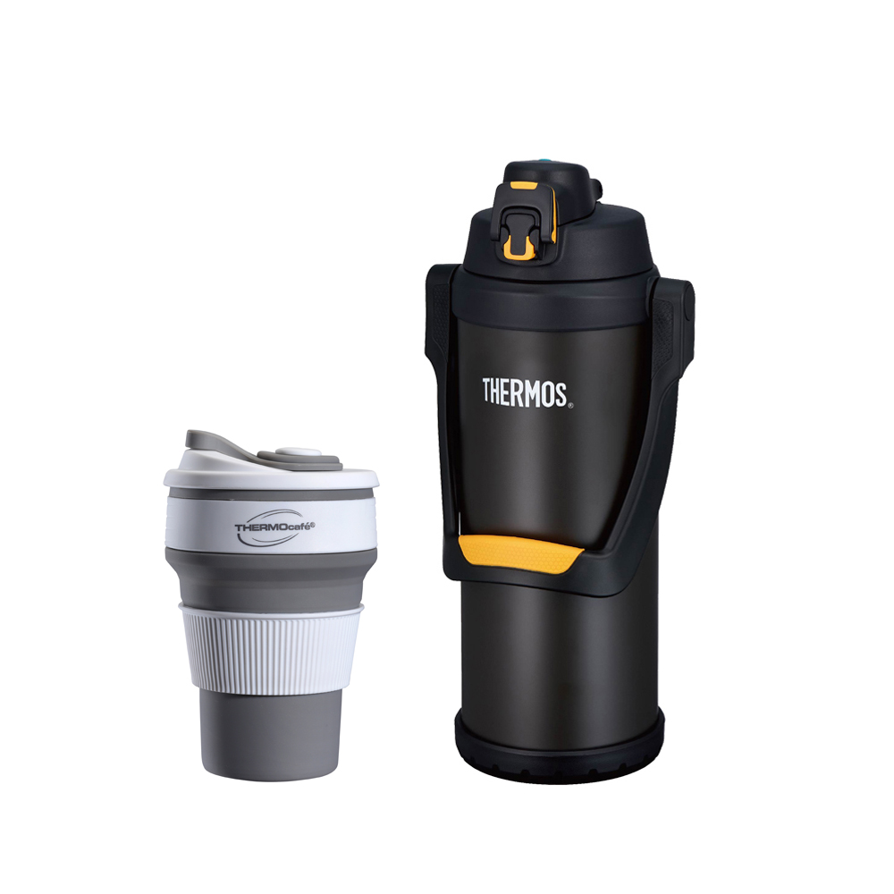 【THERMOS膳魔師】不銹鋼真空保冷瓶_FFV-2501系列_2500ml【活動專區商品】