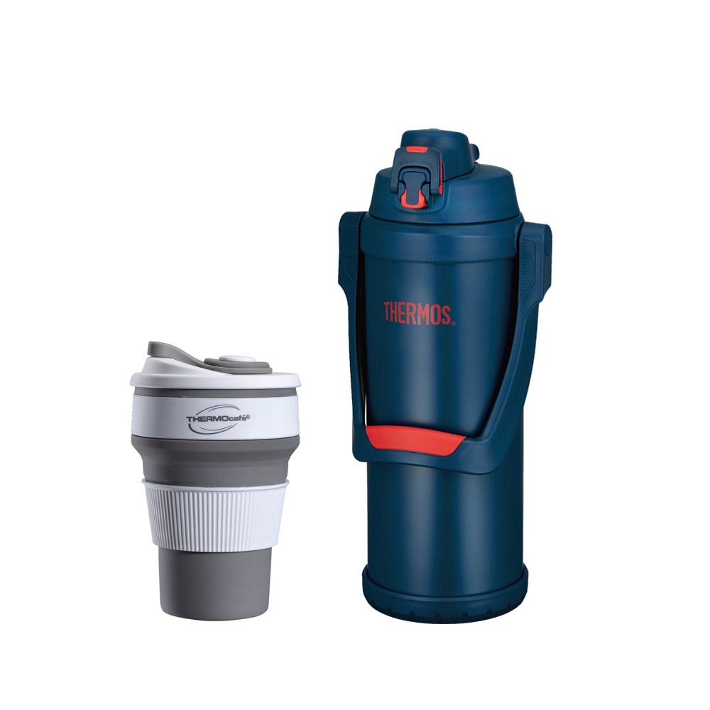 【THERMOS膳魔師】不銹鋼真空保冷瓶_FFV-2501系列_2500ml【活動專區商品】