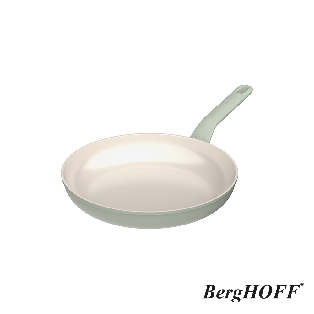 【BergHOFF貝高福】Balance陶瓷塗層不沾鍋系列_單柄平底鍋_28cm_鼠尾草綠