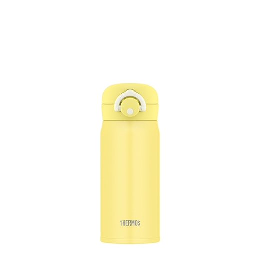 【THERMOS膳魔師】輕巧變保溫瓶_JNR-351系列_350ml_霧黃