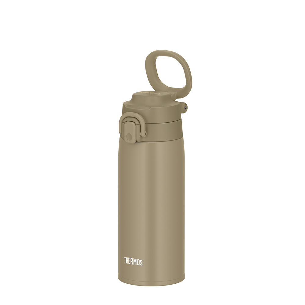 【THERMOS膳魔師】保溫瓶_JOS系列_550ml_奶油砂棕