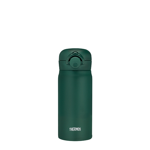 【THERMOS膳魔師】輕巧變保溫瓶_JNR-351系列_350ml_深綠色