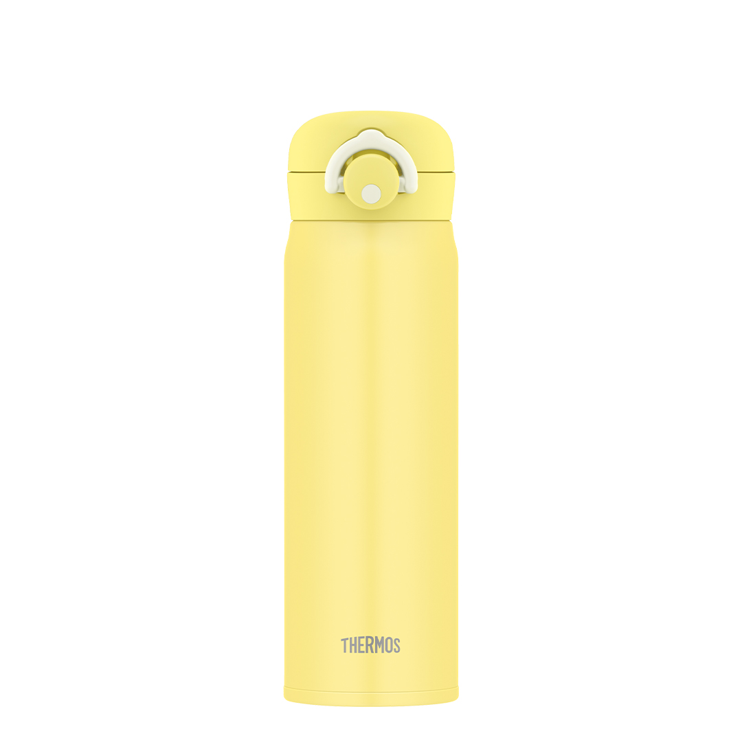【THERMOS膳魔師】輕巧變保溫瓶 JNR-501系列 500ml 霧黃