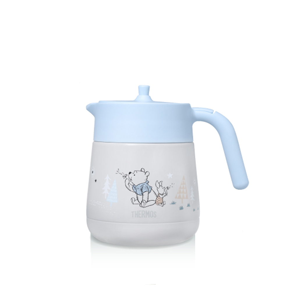 【THERMOS膳魔師】輕巧附濾網保溫壺_TTE系列_720ml_小熊維尼星空露營篇