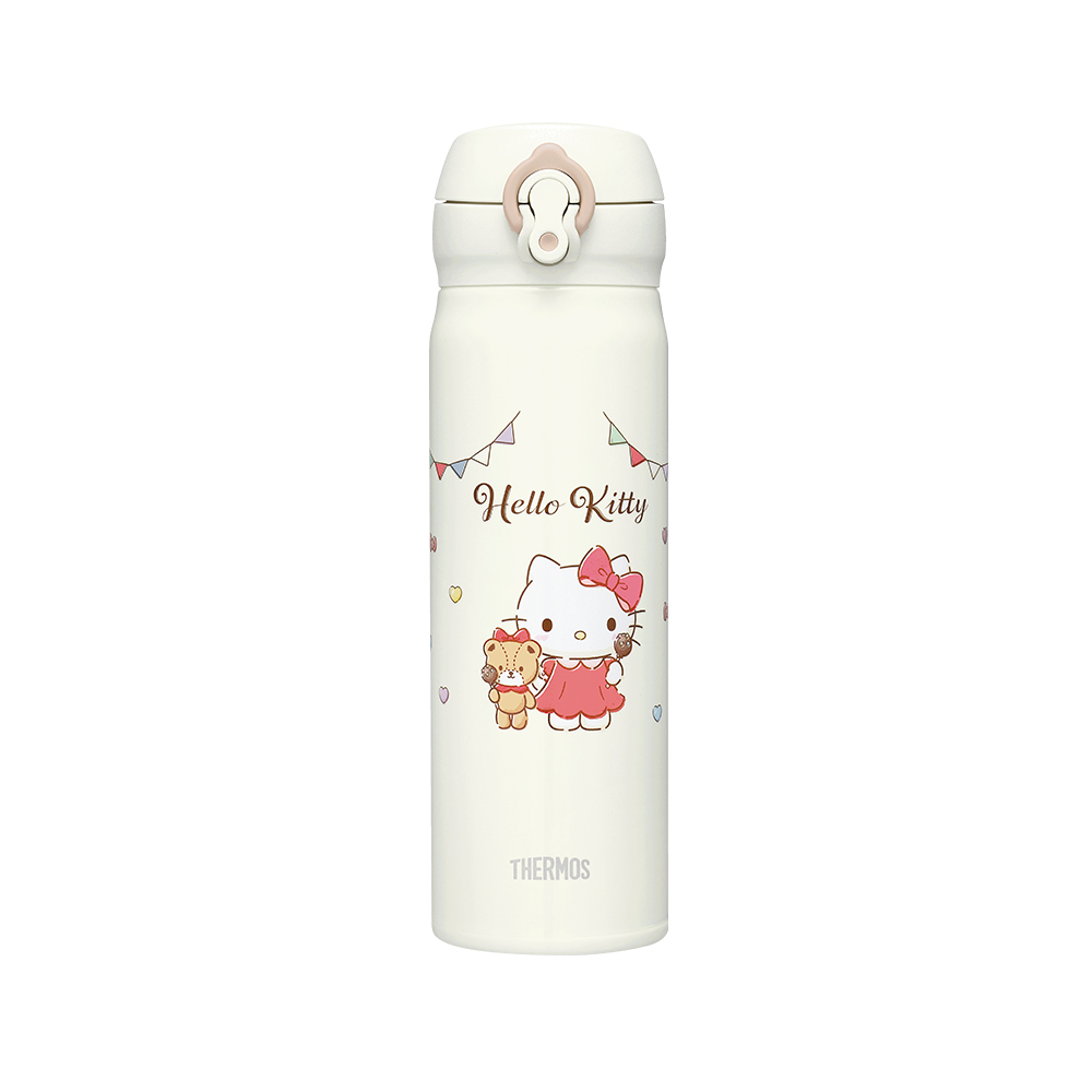 【THERMOS膳魔師】保溫瓶_jnl-504系列_500ml_Hello Kitty最愛巧克力篇