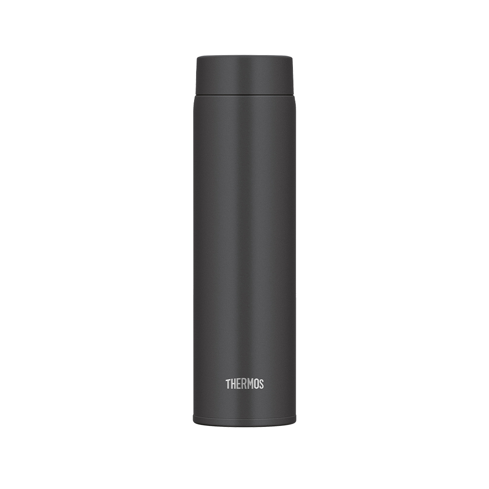 【THERMOS膳魔師】不銹鋼真空保溫杯_JOQ系列_600ml_碳黑色