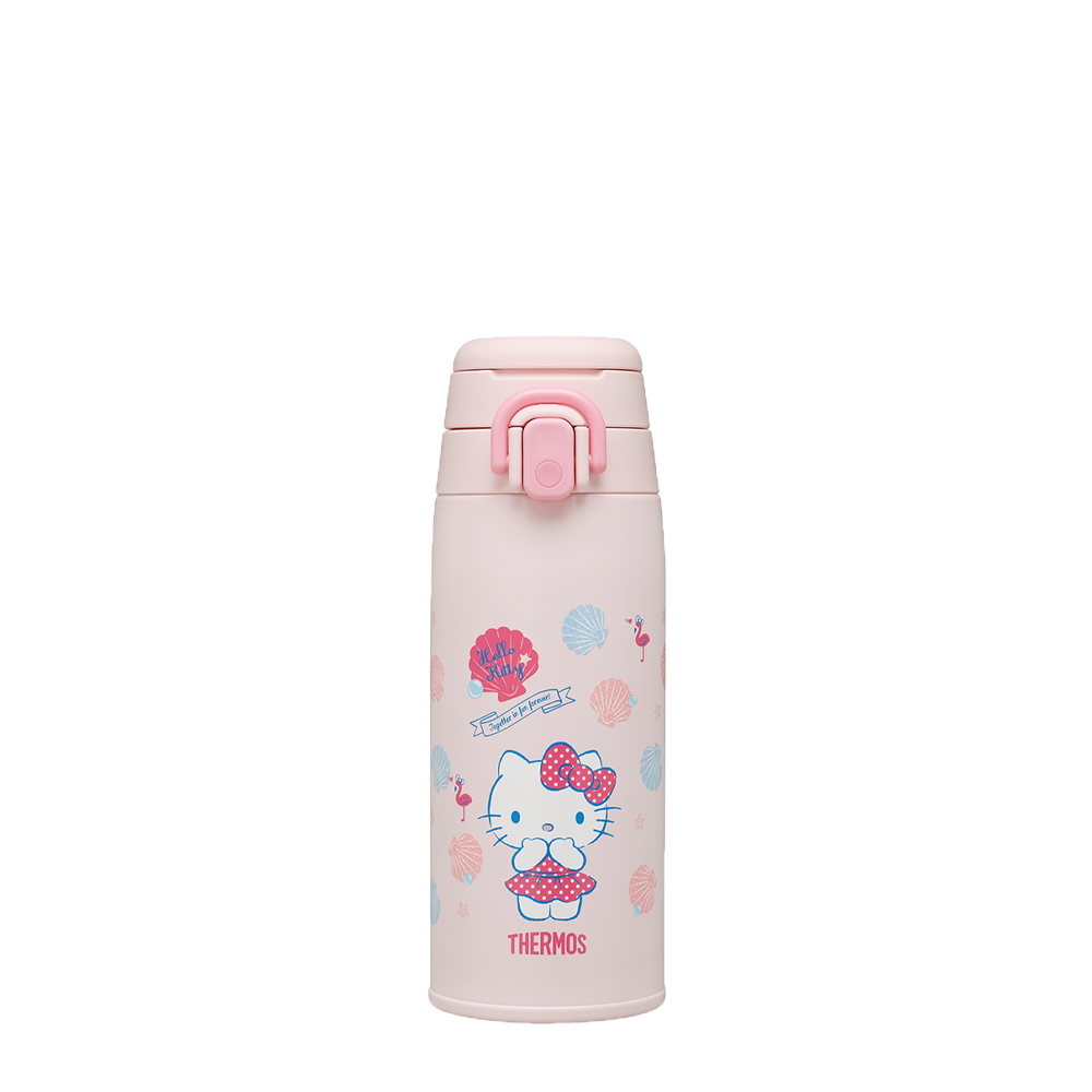 【THERMOS膳魔師】保溫瓶_JOS系列_550ml_Hello Kitty夏日貝殼篇