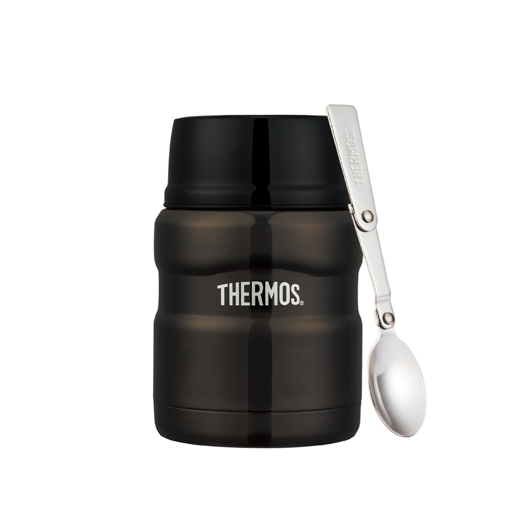 【THERMOS膳魔師】食物燜燒罐_SK3000系列_470ml_黑森林摩卡色