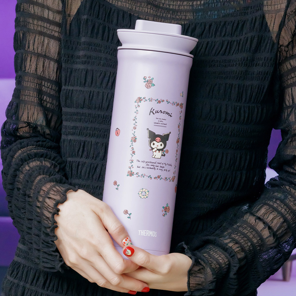 【THERMOS膳魔師】真空保溫壺_TTD系列_1000ml_酷洛米花園