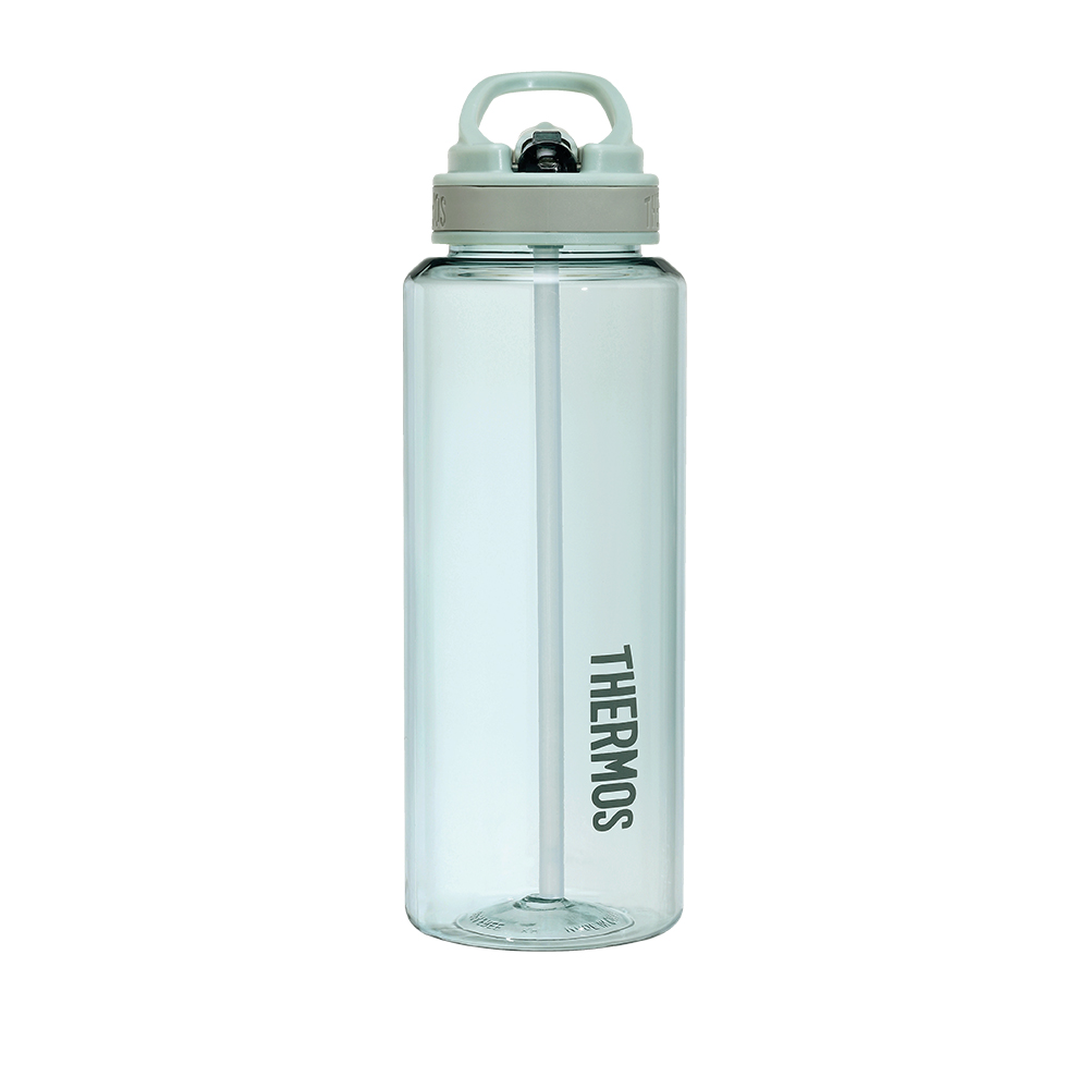 【THERMOS膳魔師】輕水瓶_TCST-950系列_950ml_鼠尾草綠