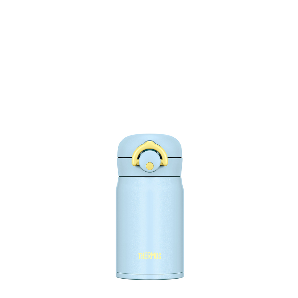 【THERMOS膳魔師】輕巧變保溫瓶_JNR-251系列_250ml_藍色