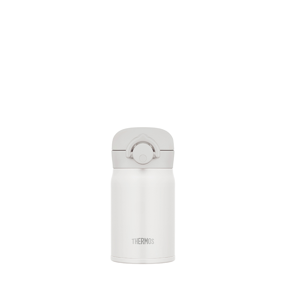 【THERMOS膳魔師】輕巧變保溫瓶_JNR-251系列_250ml_灰白色