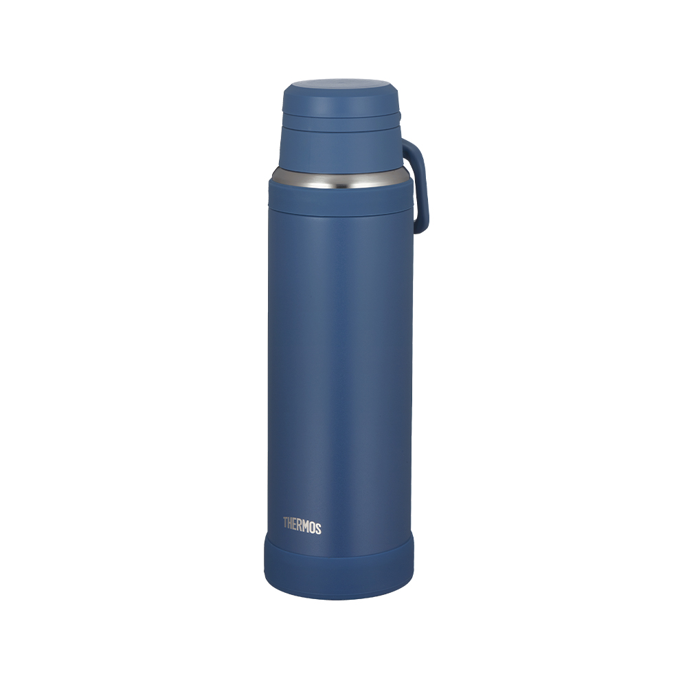 【THERMOS膳魔師】真空保溫瓶_JOY系列_1000ml_海軍藍