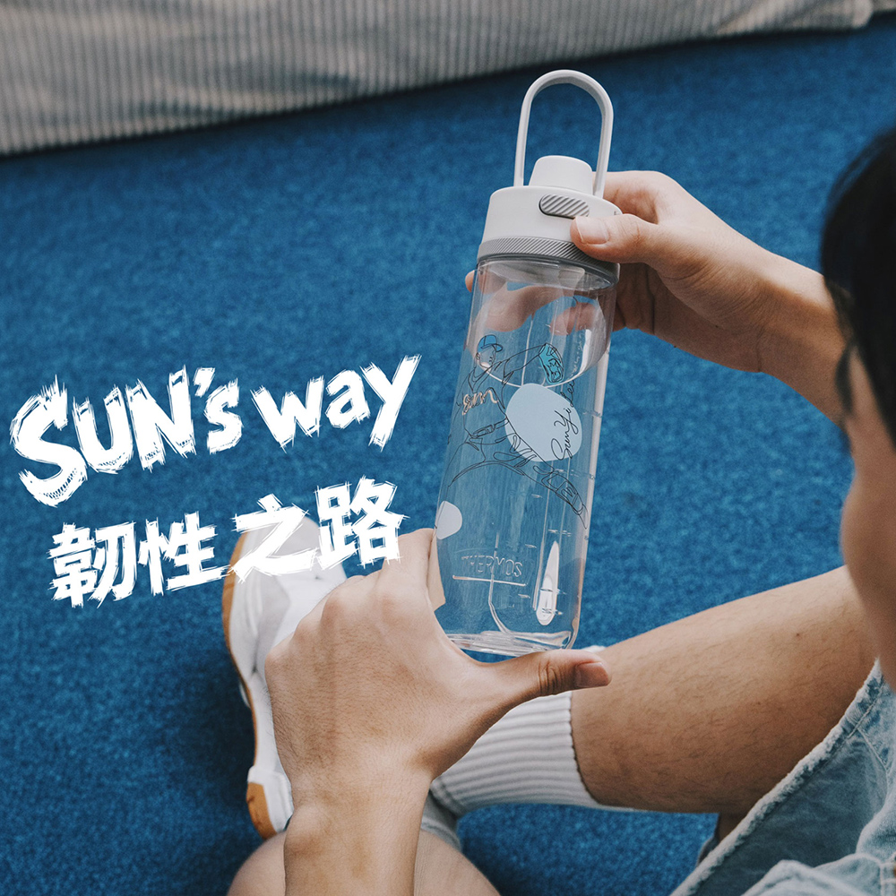 【THERMOS膳魔師】輕水瓶_TP4329T系列_710ml_SUN’s Way｜韌性之路