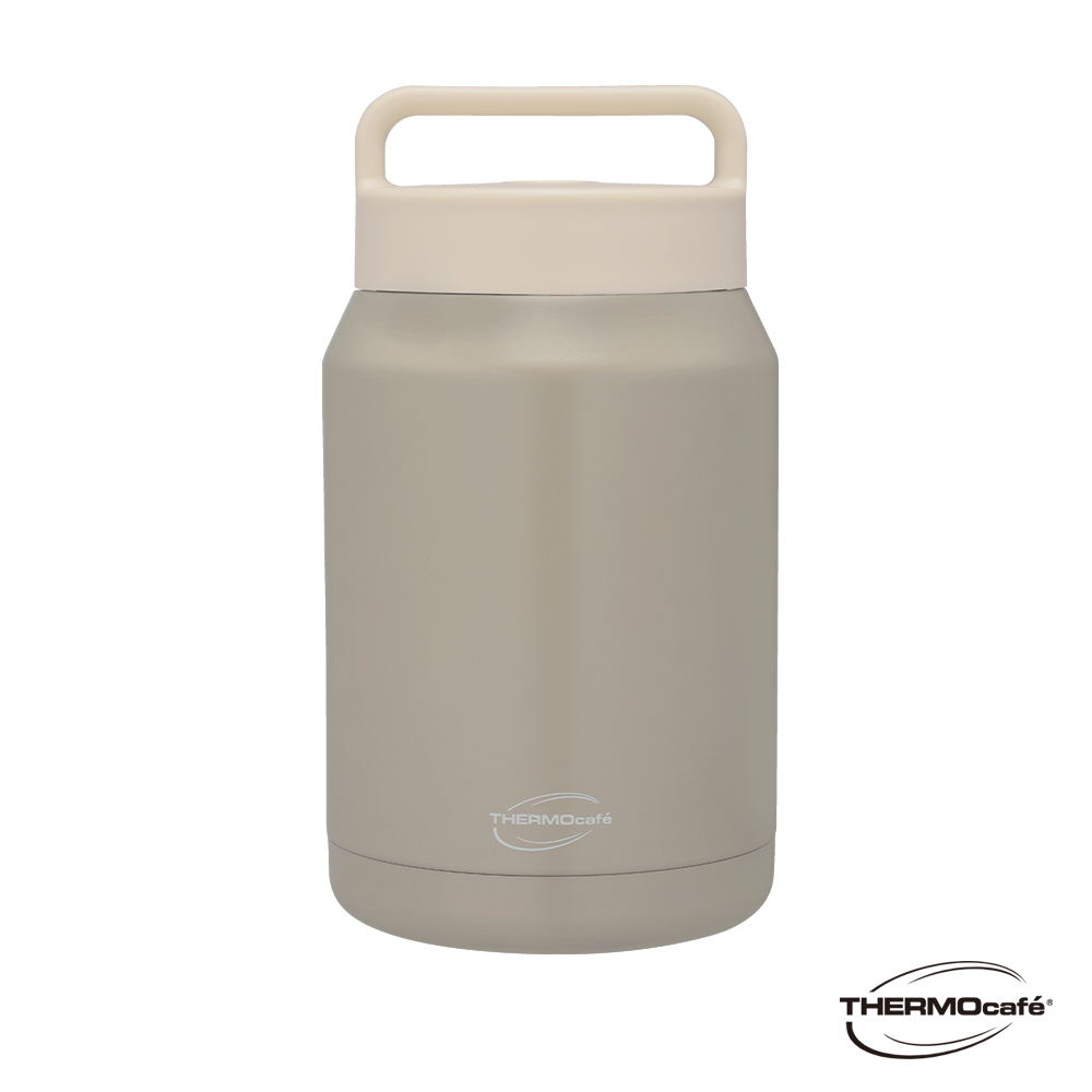 【THERMOcafe' 凱菲】不銹鋼真空保溫食物罐_TCHF-890系列_灰咖