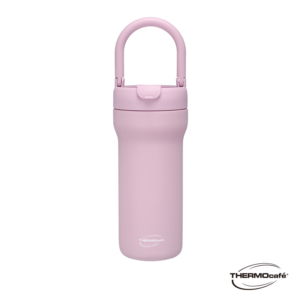 【THERMOcafe' 凱菲】不銹鋼陶瓷塗層保溫瓶_720ml_柔霧紫
