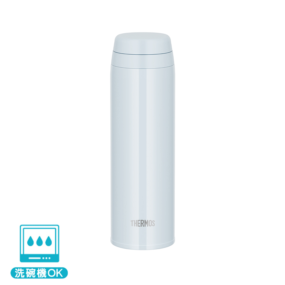【THERMOS膳魔師】真空保溫杯_JOR-500系列_500ml_白灰色
